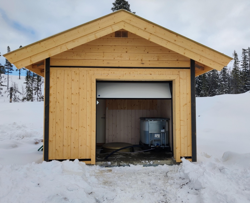 Overbygg Wallax W40 renseanlegg